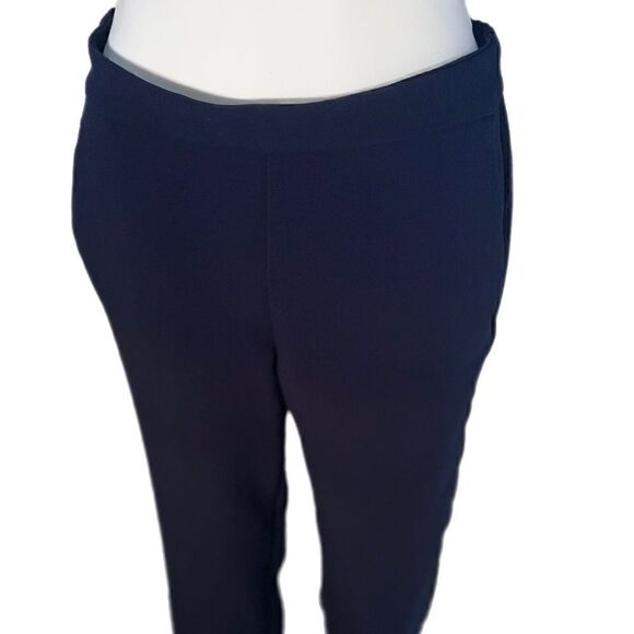 Old Navy Ankle Trouser Pants - Navy Blue (6) - Picture 10 of 14